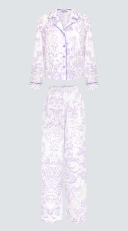 Pijama Manga Longa + Calça - LENITA