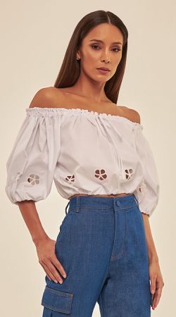 Blusa Cropped Mariana - LENITA