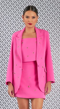 Blazer C/ Detalhe De Ilhós - LENITA
