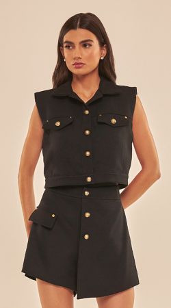 Short Saia C/ Assimetria - LENITA