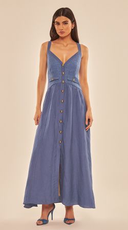 Vestido Midi de Alça - LENITA