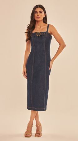 Vestido Midi De Alça - LENITA