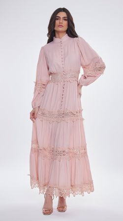 Vestido Midi Manga 3/4 - LENITA
