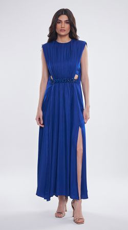 Vestido Midi Franzido - LENITA