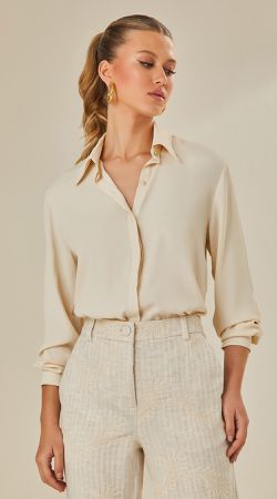 Camisa Tapeta Embutida - LENITA