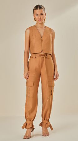 Calça Cargo Com Torçal - LENITA