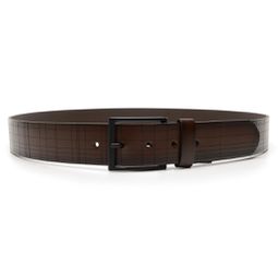 Cinto Masculino de Couro Marrom Moss 40303