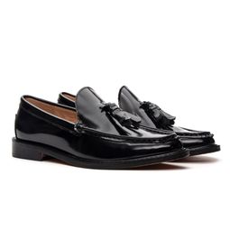 Mocassim Tassel Feminino Donatella Preto