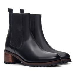 Bota Chelsea Feminina Spezia Preta
