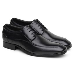 Sapato Scatamacchia Masculino de Couro Preto 7102