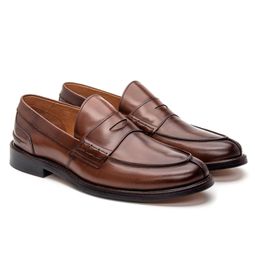 Sapato Masculino Loafer Ancona Chocolate