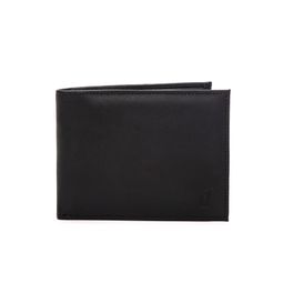 Carteira Masculina Dante em Couro Preto – Carteira e Porta-Cartões 2 em 1