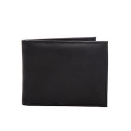 Carteira Masculina Gianni em Couro Preto – Carteira e Porta-Cartões 2 em 1