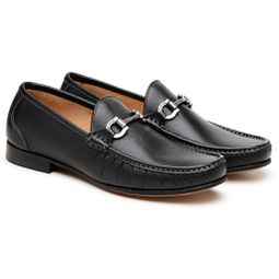Mocassim Casual Calf Preto Gj01
