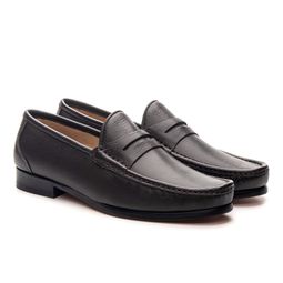 Mocassim Giacomo Café Floater Solado de Couro