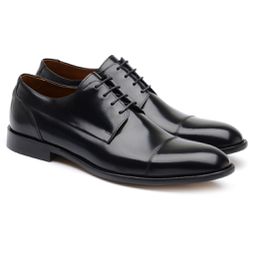 Sapato Social Derby Cap Toe Giorgio Preto