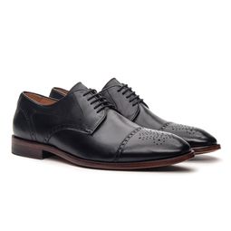 Sapato Derby Brogue Saverio Preto