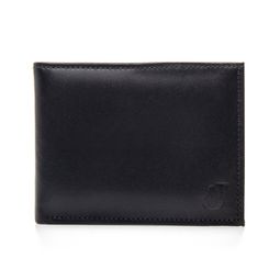 Carteira Masculina Porta Cartão de Couro 5015 Preta