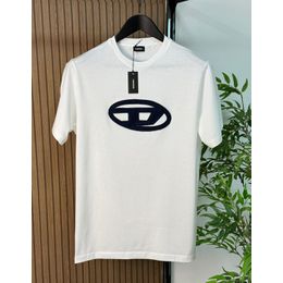 CAMISETA MC DIESEL LOGO CENTRO TEXTURADO - HOME ATACADO