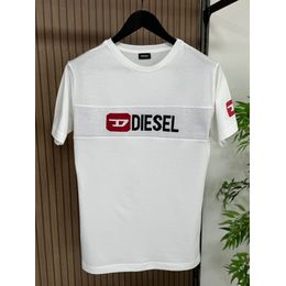 CAMISETA MC DIESEL LOGO CENTRO - HOME ATACADO