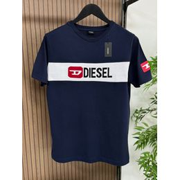 CAMISETA MC DIESEL LOGO CENTRO - HOME ATACADO