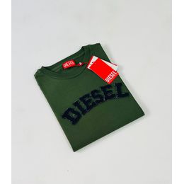 CAMISETA MC DIESEL LOGO CENTRO JEANS - HOME ATACADO