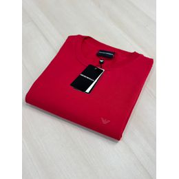 CAMISETA MC EMPORIO ARMANI MONOCROMÁTICA - HOME ATACADO