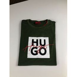 CAMISETA MC HUGO BOSS QUADRADO HUGO E CURSIVO - HOME ATACADO