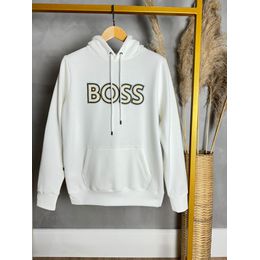 MOLETOM BOSS CAPUZ LOGO NO PEITO - HOME ATACADO