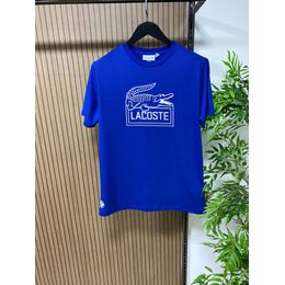 CAMISETA MC LACOSTE ESTAMPA CROCO CENTRAL - HOME ATACADO