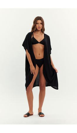KIMONO CRETA BLACK - 927 - Cana Caju