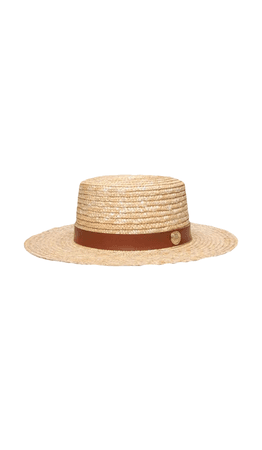 CHAPÉU PALHETA FAIXA CARAMELO - 655 - Cana Caju