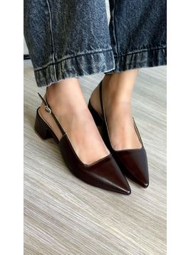 Scarpin Laressa Marrom