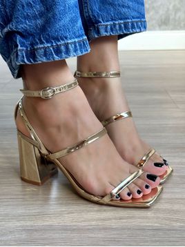 SANDÁLIA MARIA OURO 