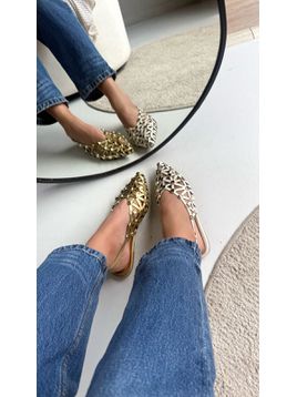 SAPATILHA MÁRCIA DOURADA