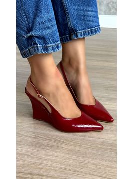 SCARPIN ESTELA VERMELHO