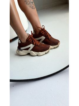 TÊNIS ALUZZA 9060 MARROM