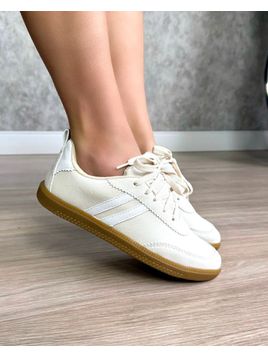 Tênis samba aluzza bege