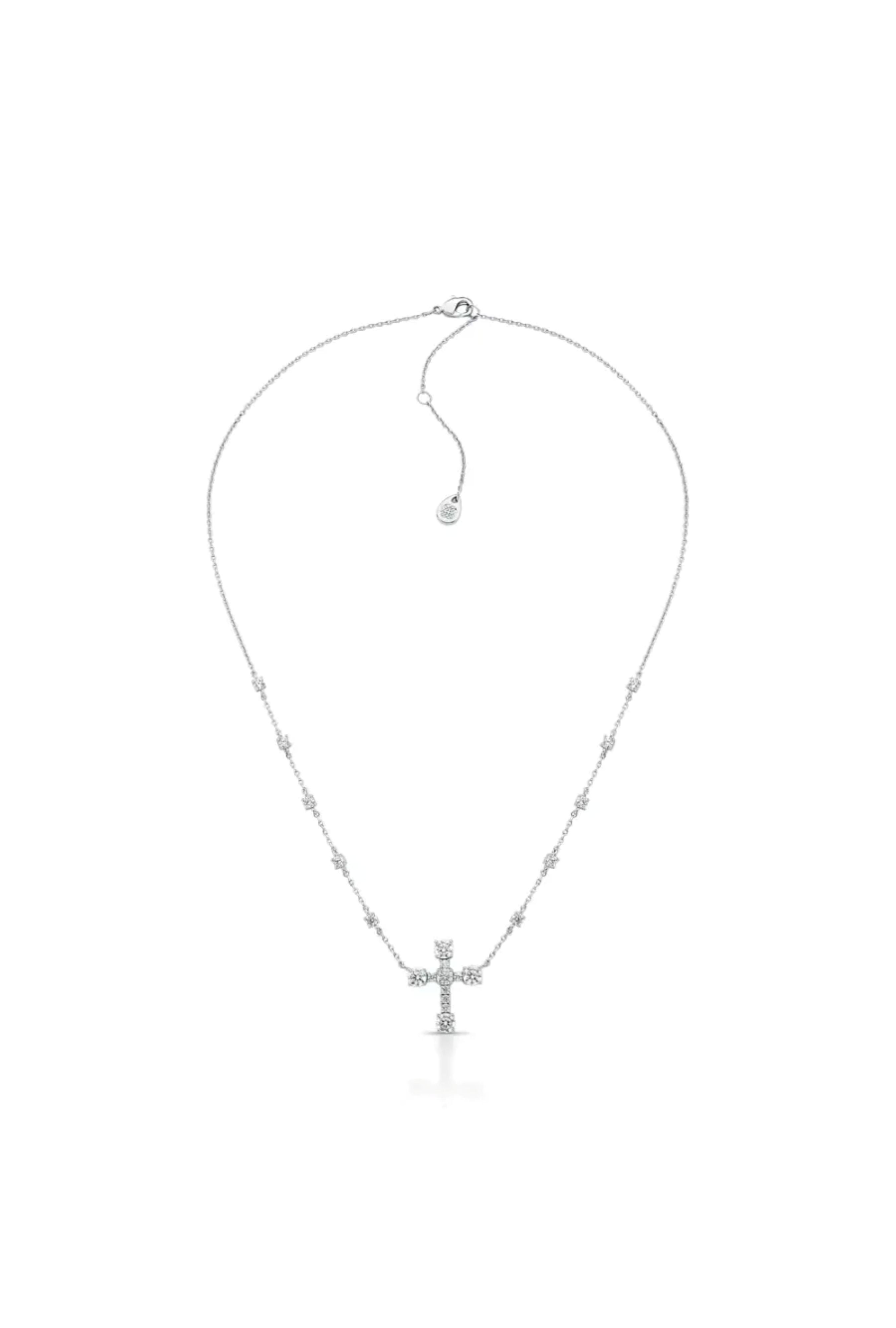 Colar Cruz crystal faith - LETOAH