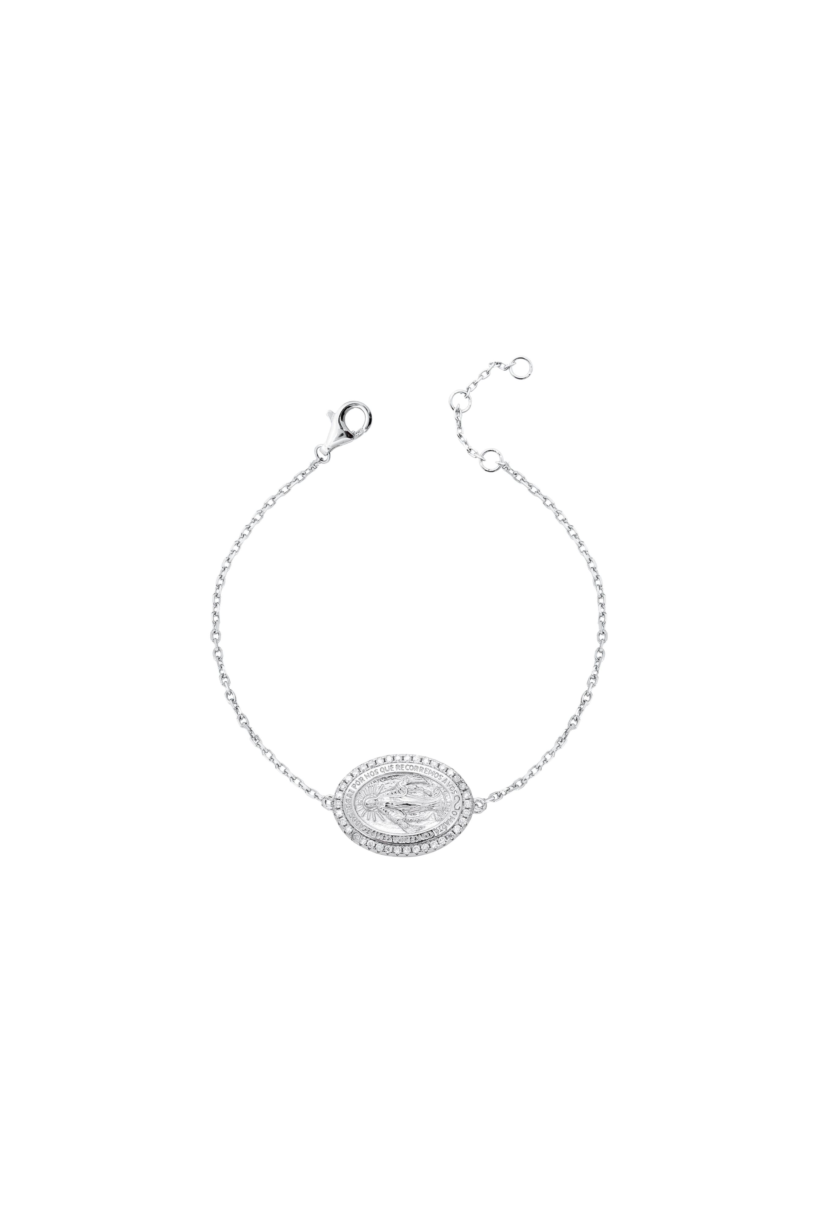 Pulseira Nossa Sra das Graças - Moissanite - LETOAH