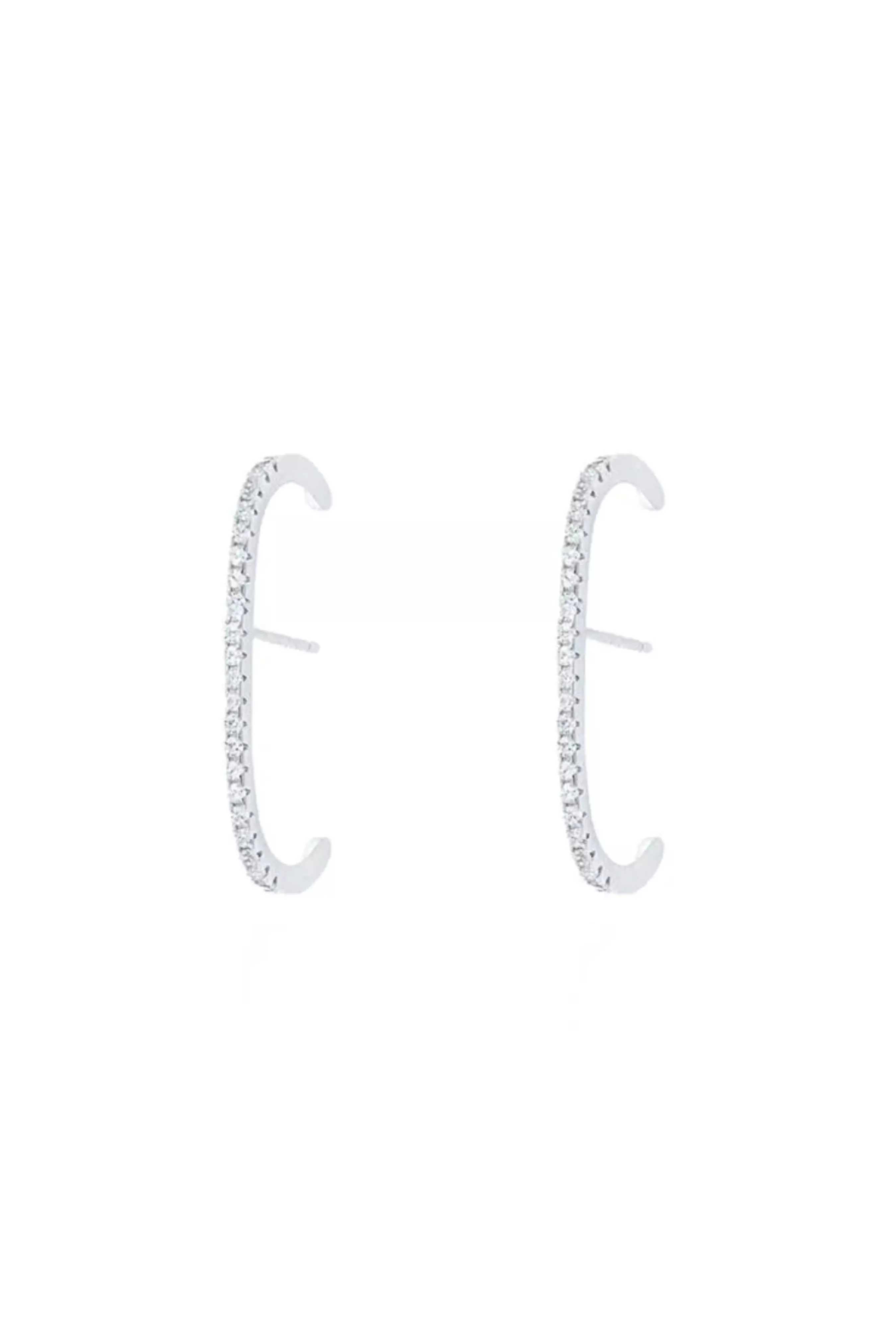 Earhook 1 fileira cravejada - LETOAH