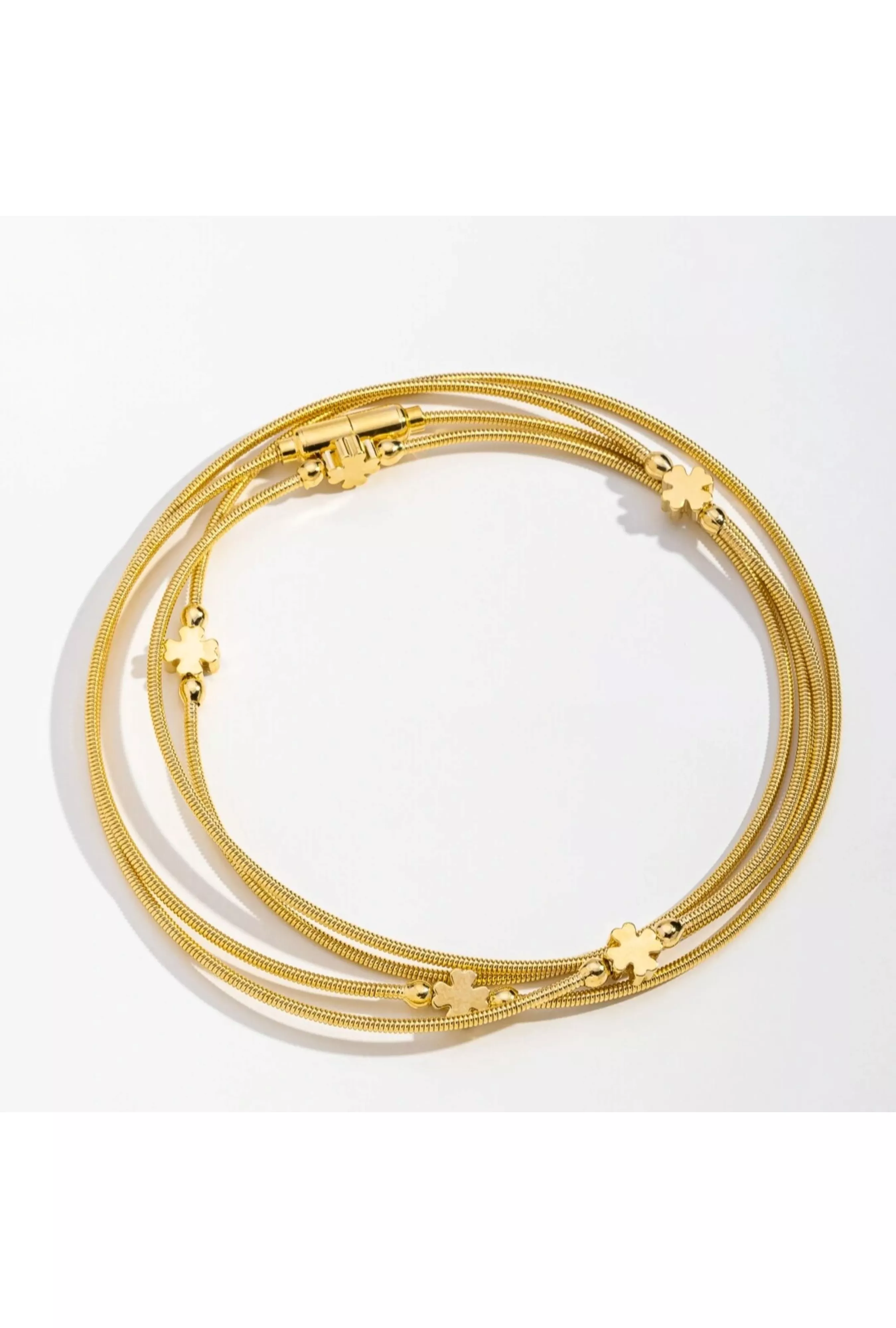 Pulseira Corda Violão Trevo - LETOAH