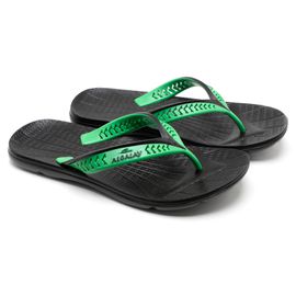 Chinelo Masculino Numeração Especial Alcalay - CH013 PRETO/TIRA VERDE/... - CALÇADOS ALCALAY