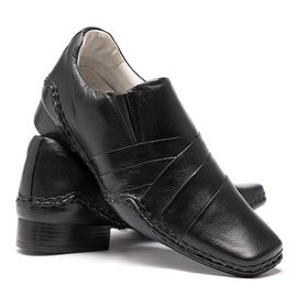 Sapato Social Masculino - L3011 Preto - CALÇADOS ALCALAY