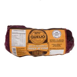 QUEIJO TRANçA DE MUSSARELA AO VINHO 250GR - Q0002 - Companhia do Queijo