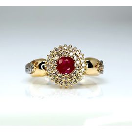 Anel de Formatura em Ouro 18k Daisy - Helder Joalheiros 