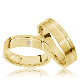 Alianças Casamento e Noivado - em Ouro 18k - Helder Joalheiros