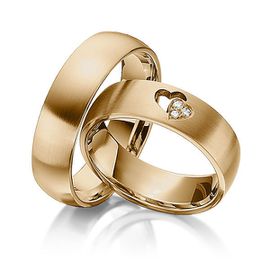 Aliança de Noivado Promessa de Amor Ouro 18k 750 - 5,5mm - Diamantes - Helder Joalheiros