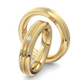 Aliança de Ouro 18k Para Casamento - Helder Joalheiros