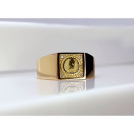 Anel de Formatura em Ouro 18k Engenharia Civil - Helder Joalheiros 